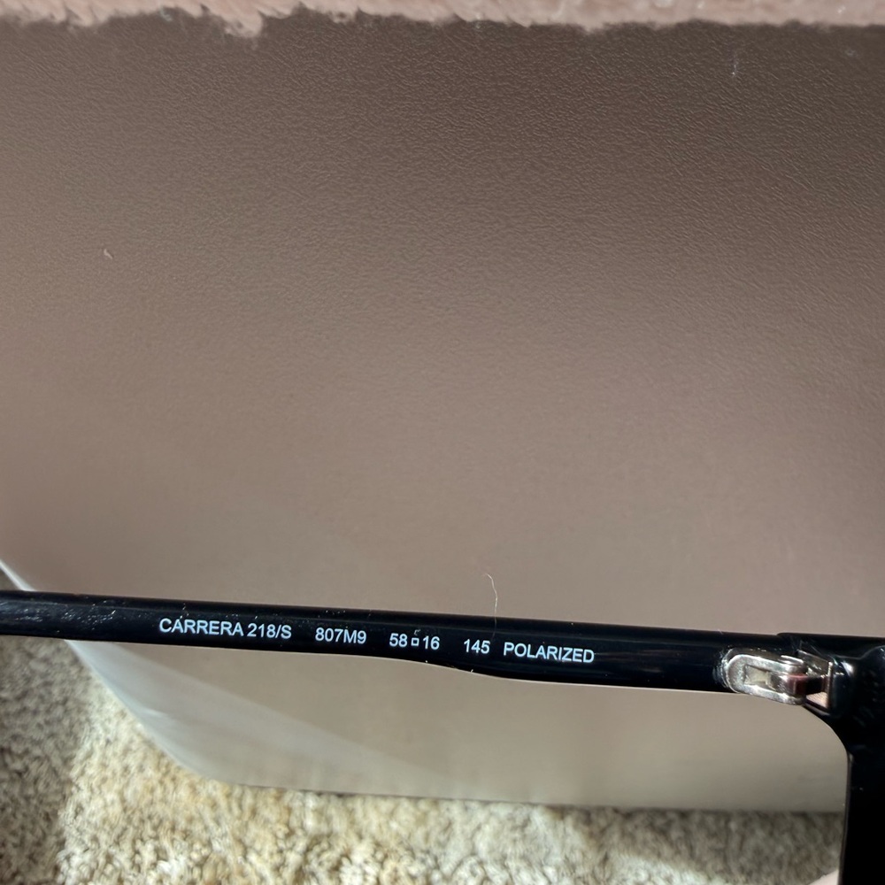 Carrera Black and Red Sunglasses - Picture 6 of 8